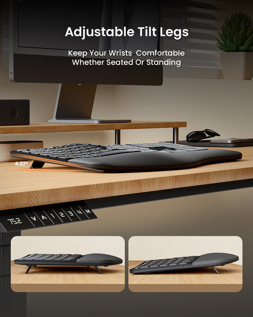 EKM01 Plus Kombinasi Keyboard dan Mouse Ergonomis Black detail 8