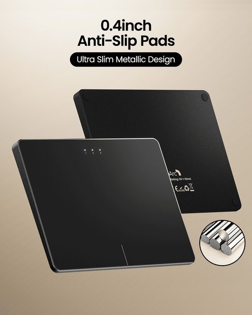 T1 Plus Trackpad Nirkabel untuk Windows Black detail 8