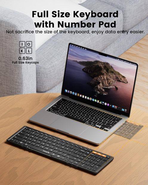 XK01 Plus Keyboard Lipat dengan Lampu Latar Black detail 6