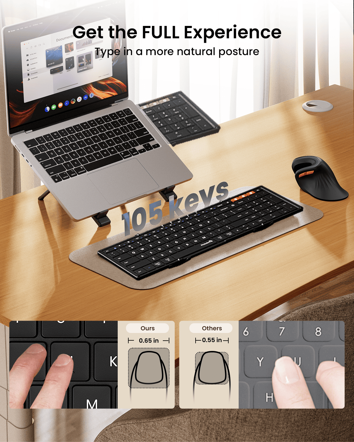 XK01 Keyboard Lipat Black detail 3