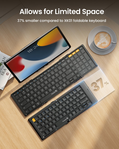 XK04 Keyboard Lipat Black detail 6