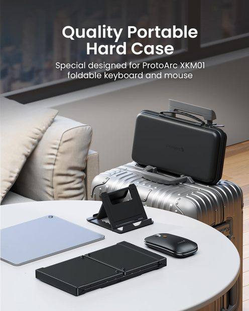 XKM01 Kombinasi Keyboard dan Mouse Lipat Black detail 3